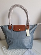 Szara torebka LONGCHAMP roz L