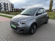 FIAT 500E ICON | Duża Bateria 42kWh | Nowe Opony Nokian | Serwis ASO | Pewn