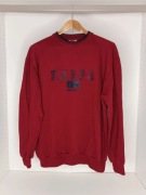 Bordowa bluza męska Kappa Rozmiar L 