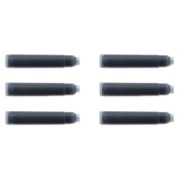 Naboje do pióra czarne 6 SZT. Typ Pelikan + GRATIS