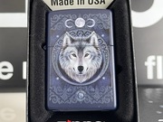 Zapalniczka Zippo Anne Stokes Design, Wolf and full moon, wilk NOWA