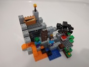 zestaw Lego 21113: Jaskinia; seria Minecraft