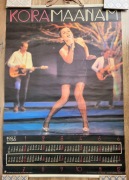 Plakat Kora Maanam - kalendarz 1983