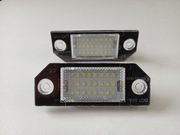 Oświetlenie Tablicy Rejestracyjnej Lampki LED FORD Focus MK2 Ford