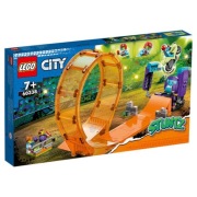 LEGO City 60338 Kaskaderska Pętla i Szympans Demolka 