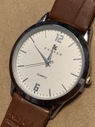 zegarek wskazówkom naręczny męski kurren stainless steel