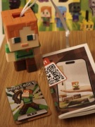 Figurka ALEX Minecraft Kinder Joy VC307 + token