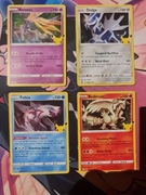 4 holo rare celebrations #5