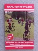 Gmina Wiśniowa mapa rowerowa 