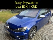 Volkswagen Golf R Raty Prywantnie Automat DSG 4Motion Skóra 2014r 338699km