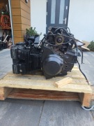 Silnik gsx400e uszkodzony