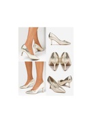 Born2be Złote czółenka Hyrmippe rozm 39