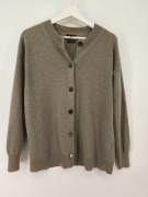 Massimo Dutti sweter kardigan wełna kaszmir