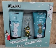 Muminki zestaw żel pod prysznic szampon do włosów Mała Mi brelok
