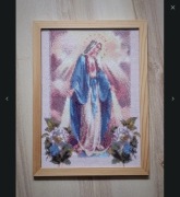 Cudny Obraz Haft Diamentowy Matka Boża