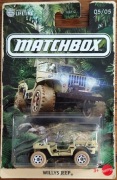 Matchbox Willys Jeep JCG62 GGF12 05/05 1:64