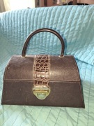 Torebka kuferek z lusterkiem