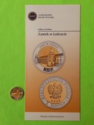 5 ZŁOTYCH 2024 ZAMEK W ŁAŃCUCIE / UNC z worecza menniczego + folder