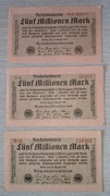 Banknot Niemcy 5 000 000 marek 1923 r.