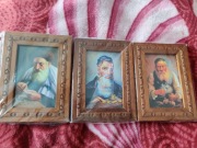 Żyd na szczęście. Trzy drewniane ramki nowe.