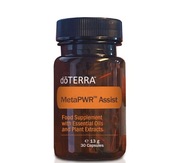MetaPWR doTERRA kapsułki wspomagające metabolizm olejki eteryczne 