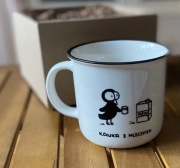 Śmieszny kubek ceramiczny na prezent