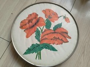 Stara patera na ciasto tort obrotowa PRL