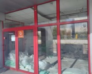 Drzwi Witryna Sklepowa Aluminiowa 430 cm x 298 cm