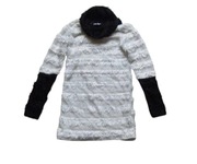 Włochaty sweter The Still 34,XS/36,S metaliczna nitka