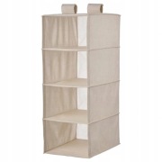 IKEA Ragodling / Purrpingla zawieszana półka z 4 przegródkami 36x45x92