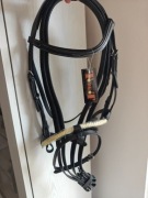 Ogłowie Tdet ergonomiczne Cob czarne