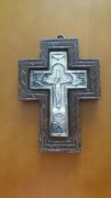 Kopia Krzyża Bizantyjskiego z próbą srebra 925. D. Zervopoulos