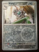 REVERSE HOLO Klang 100/142 Karta POKEMON TCG S&V Stellar Crown