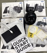 Kamera Solarna WiFi Cinnado B6 2K