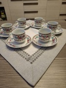 Serwis kawowy chińska porcelana 