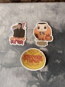 zestaw naklejek winylowych z filmu stranger things