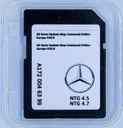 Aktualizacja map Mercedes Comand Online NTG 4.5/4.7 EU