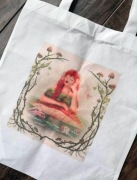 Torebka torba tote bag non woven wymiary 36x40 cm Melanie martinez 