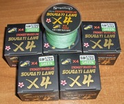 Plecionka - 500m ( 5 x100m ) 0,12mm 8,1kg green