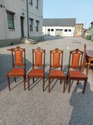 KRZESŁA DREWNIANE 4 SZTUKI