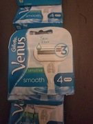 Wkład Venus sensitive smooth zestaw 4 ostrzy nowe 
