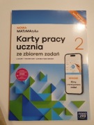 Nowa MATeMAtyka Karty pracy ucznia ze zbiorem zadań 2 - zakres podstawowy