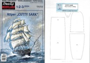 Mały Modelarz 1-2-3_2024 Kliper CUTTY SARK model + LASERY