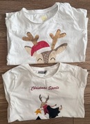 Świąteczne bluzeczki dla dziewczynki 146 Smyk