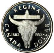 Kanada 1 dolar, 1982 Regina