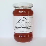 Ziołomiód malinowy słoik 470g