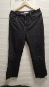Spodnie Zara r. 42 pas 86 cm czarne