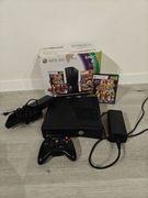 Xbox 360 Slim RGH Kinect karton+ gry