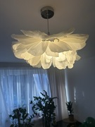 Lampa z krepiny włoskiej 