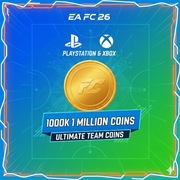 EA FC 26 PS4 / PS5 / XBOX coinsy monety coins PS / XBOX 1000K 1 MILION